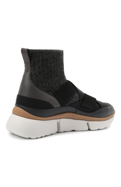 Текстильные кроссовки sonnie CHLOÉ, арт. CHC21A49033, фото 3