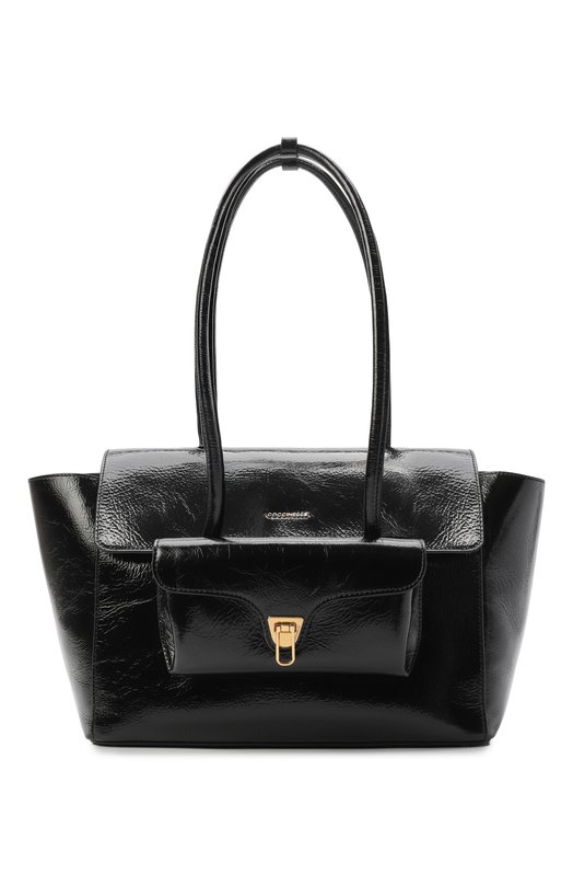 Сумка-тоут Double Beat medium Coccinelle E1 T8D 11 02 01 Чёрный E1 T8D 11 02 01