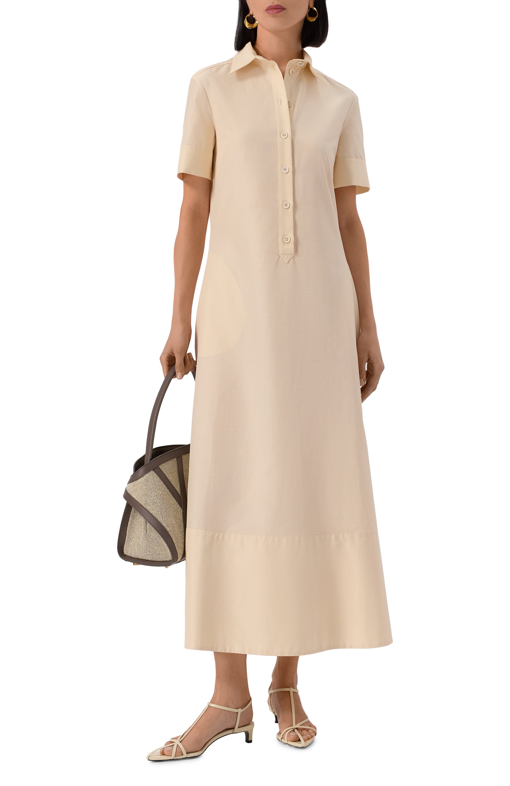 Платье из хлопка и шелка MVST, арт. H121/0206, фото 2