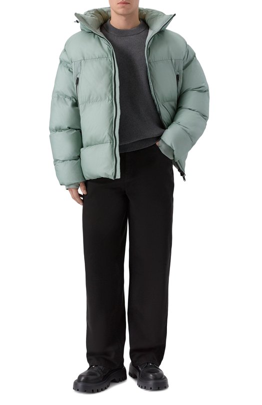 Пуховик BOSS Orange 50543618 Зелёный  50543618 Фото 2