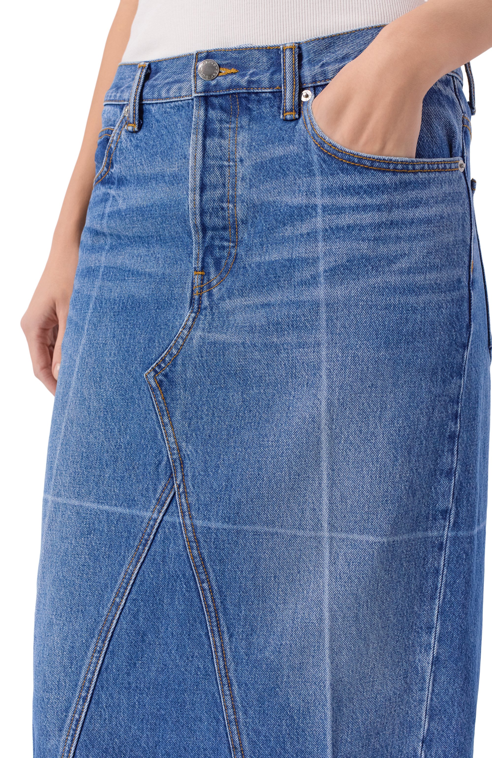 Джинсовая юбка ALEXANDER WANG, арт. 4DC4255849, фото 5