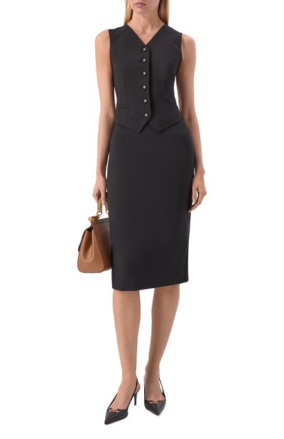 Женская шерстяная юбка DOLCE & GABBANA, арт. F4CJGT/GDDPS