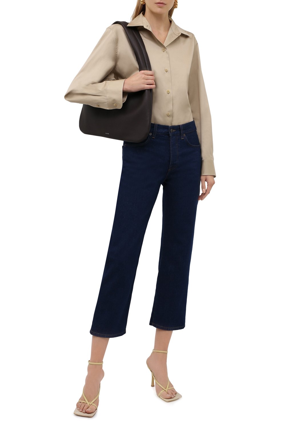 Хлопковая рубашка THE ROW, арт. 5652W2039, фото 2