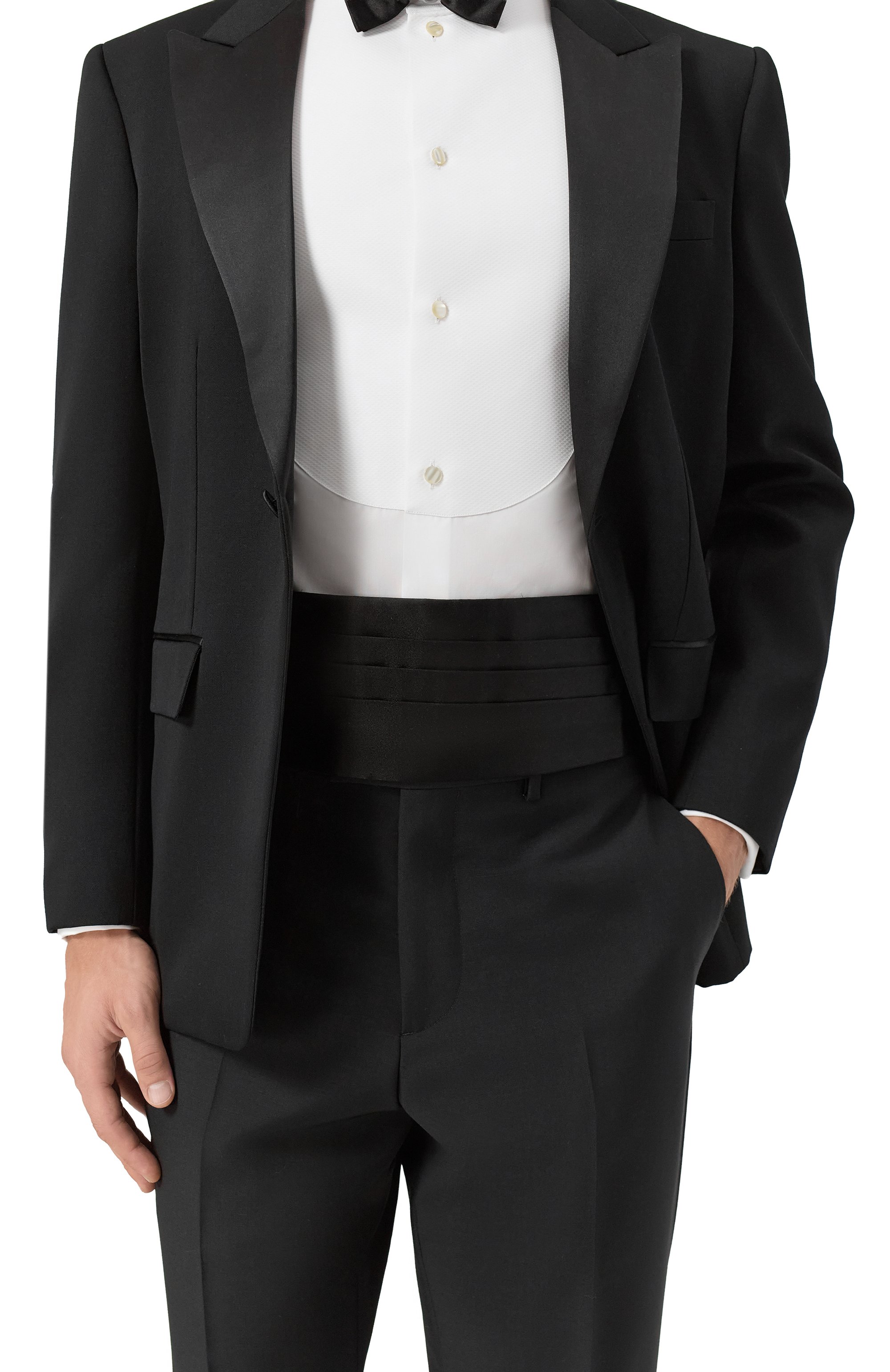 Шелковый камербанд CORNELIANI, арт. 26U917-2620480, фото 2