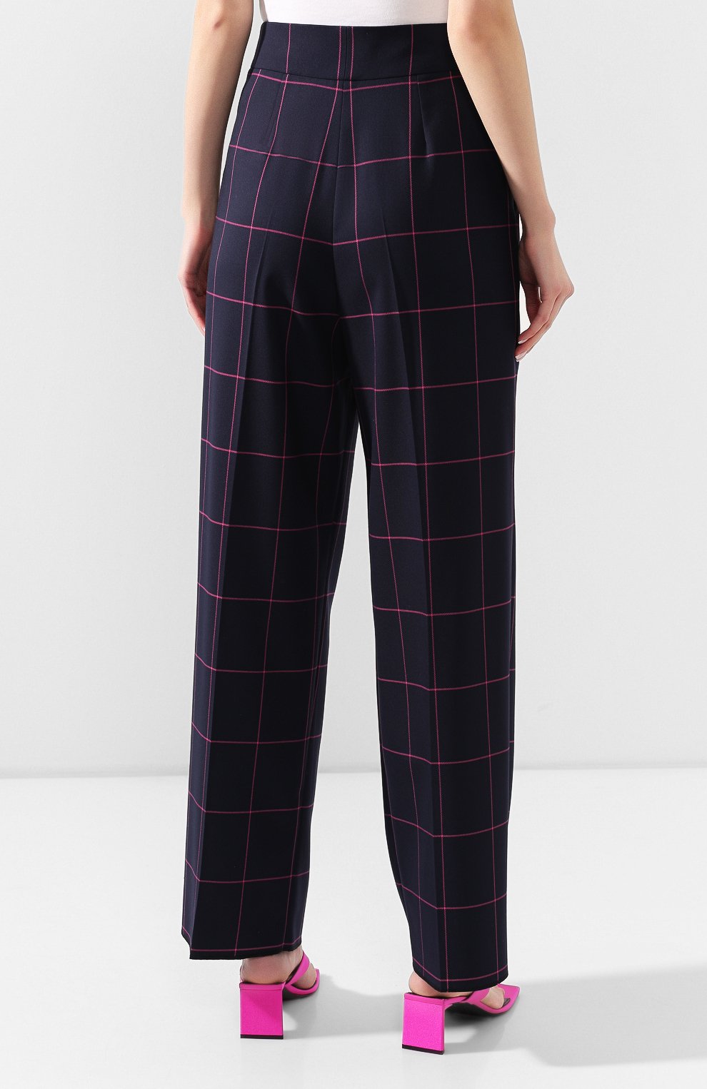 Брюки EMPORIO ARMANI синего цвета по цене 44750 руб., арт. 5NP22T/52103, фото 4 Брюки EMPORIO ARMANI, арт. 5NP22T/52103, фото 4