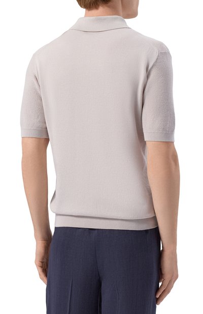 Хлопковое поло CORNELIANI, арт. 27M560/2725188, фото 4