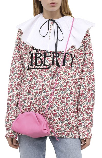 Клатч pouch mini BOTTEGA VENETA розового цвета по цене 117500 руб., арт. 585852/VCP40, фото 2 Клатч pouch mini BOTTEGA VENETA, арт. 585852/VCP40, фото 2