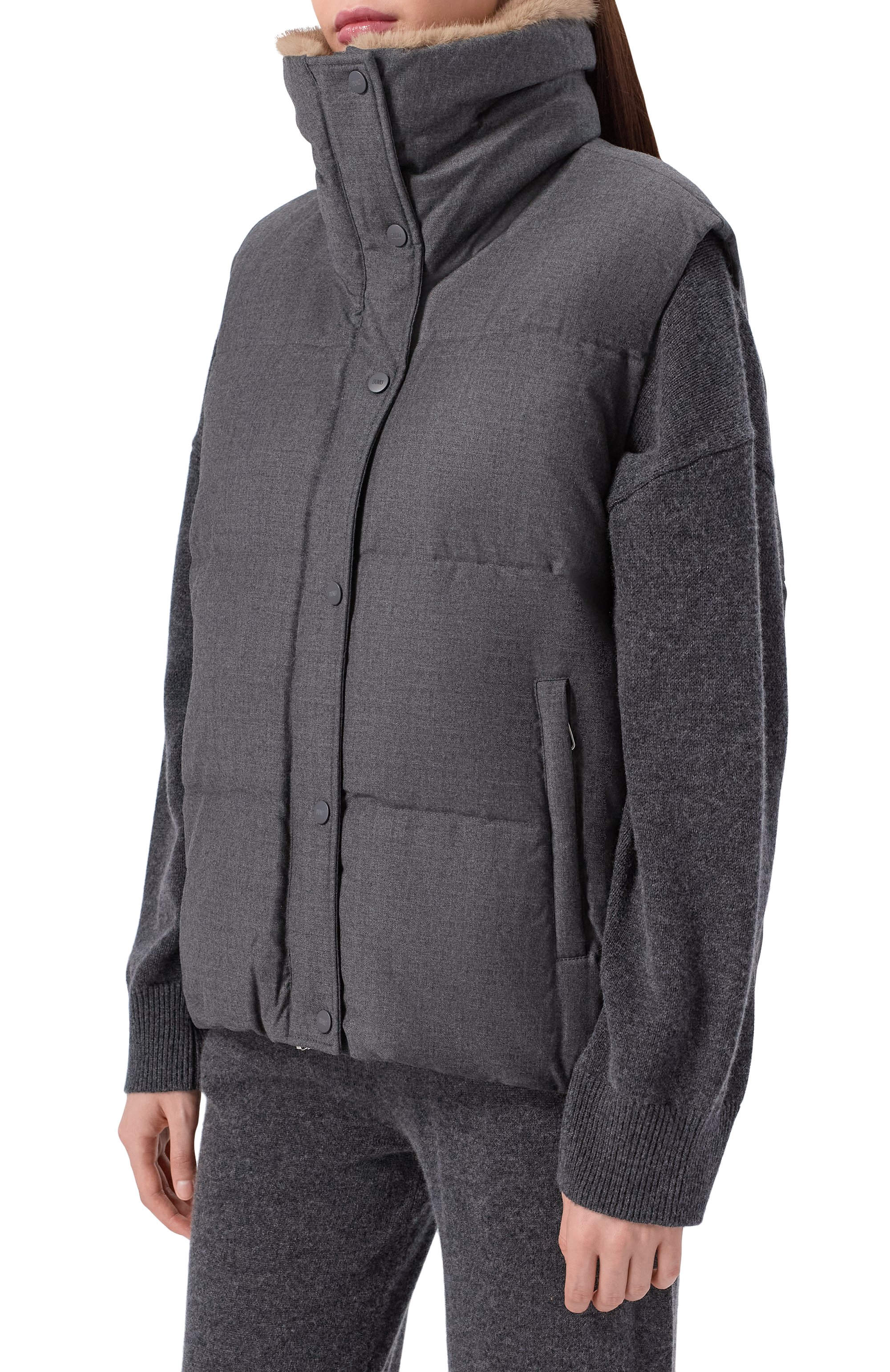 Пуховый жилет DUNO, арт. ILANA/B0LZAN0, фото 6