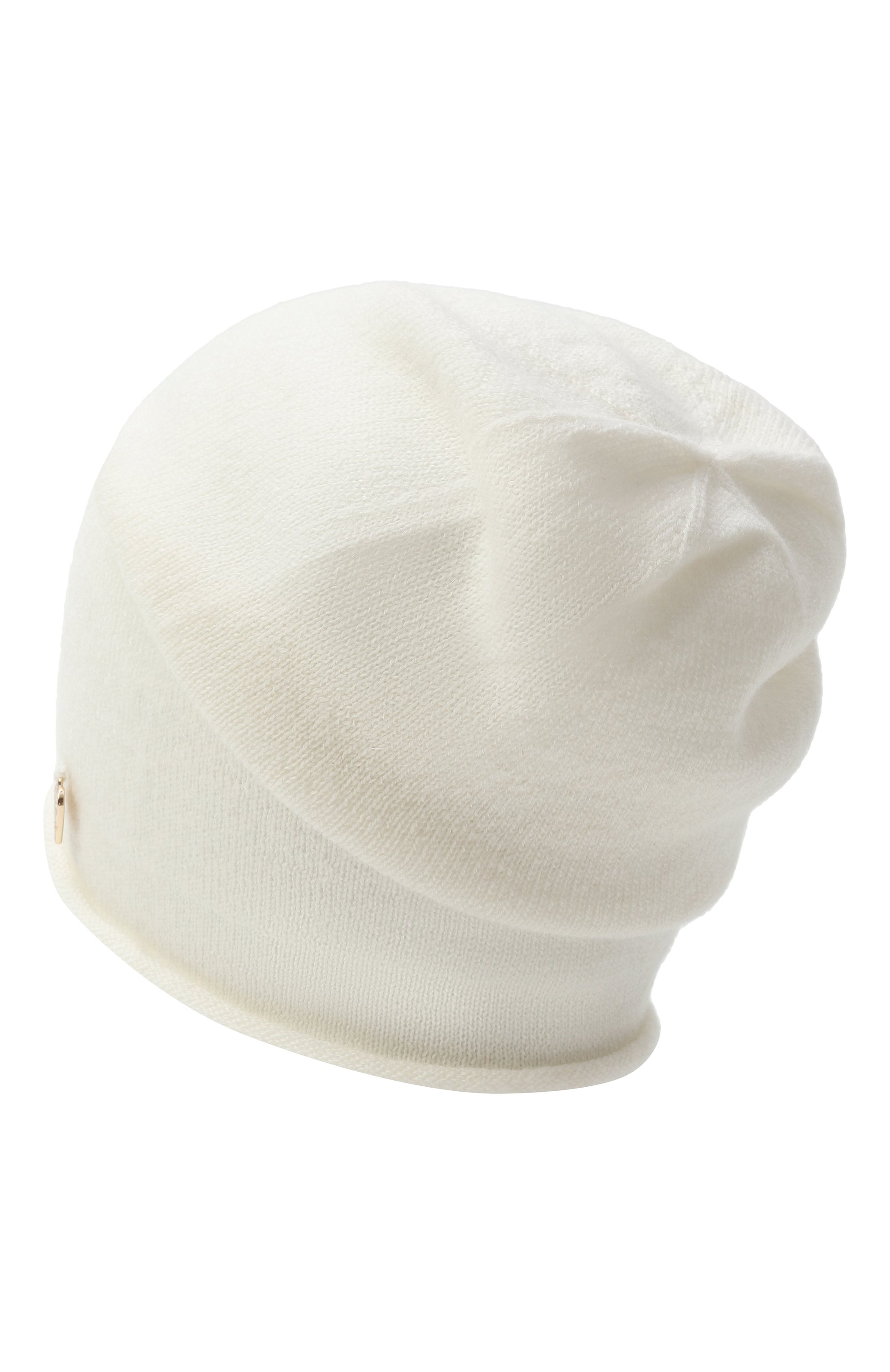 Шапка из шерсти и кашемира IL TRENINO белого цвета по цене 10550 руб., арт. FW-5893, фото 2 Шапка из шерсти и кашемира IL TRENINO, арт. FW-5893, фото 2