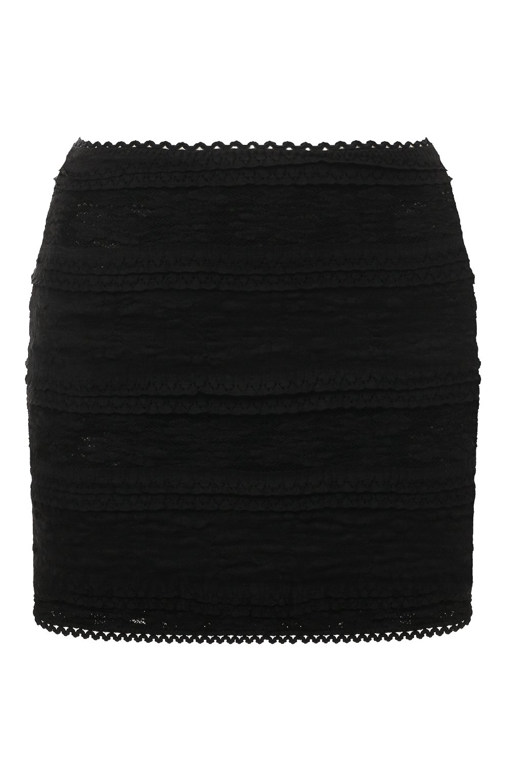 Юбка CHARO RUIZ IBIZA черного цвета по цене 20700 руб., арт. 238400, фото 1 Юбка CHARO RUIZ IBIZA, арт. 238400, фото 1
