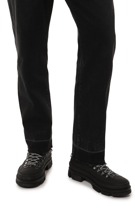 Комбинированные ботинки Cortina OH N.O.S Чёрный, фото 3