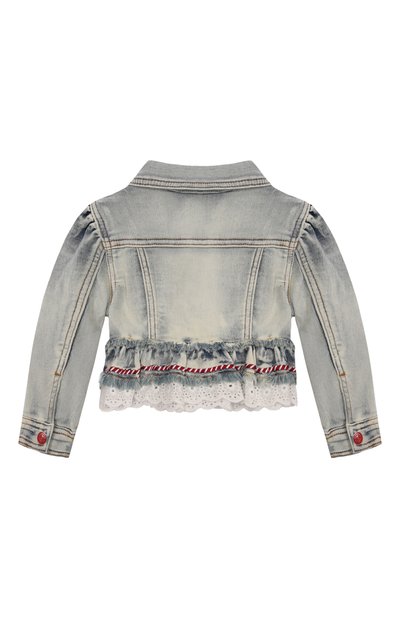 Джинсовая куртка MONNALISA, арт. 39E101, фото 2