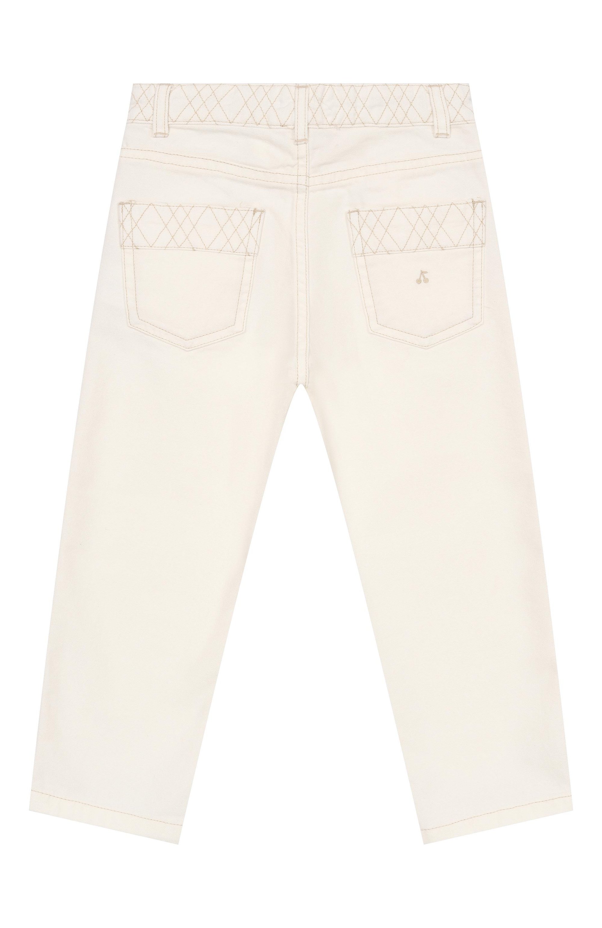 Джинсы BONPOINT кремового цвета по цене 17550 руб., арт. S06GPAW00010/10A-12A, фото 2 Джинсы BONPOINT, арт. S06GPAW00010/10A-12A, фото 2