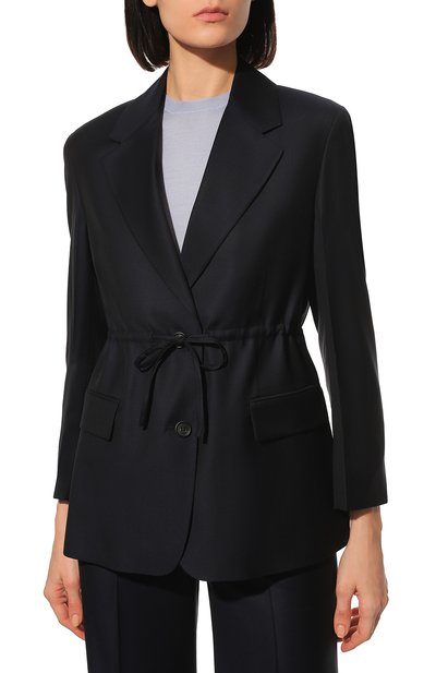 Шерстяной жакет PRADA, арт. P565M-10GK-F0008-221, фото 3