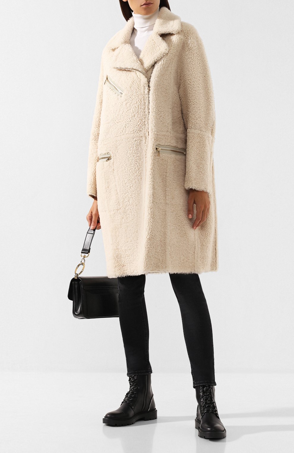 Дубленка из овчины YVES SALOMON, арт. 20WYM60500MRMX, фото 2