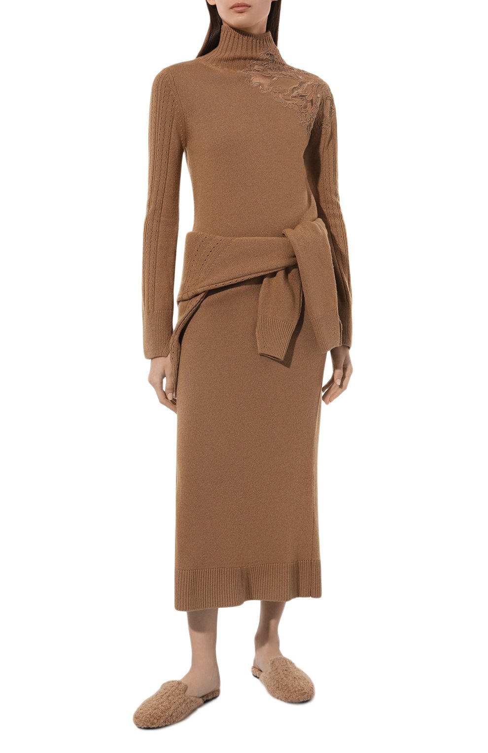 Платье из вискозы и шерсти ERMANNO SCERVINO, арт. D434Q510APYZL, фото 2