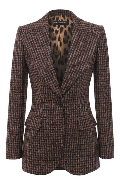 Женский шерстяной жакет DOLCE & GABBANA, арт. F29GZT/FQMH3