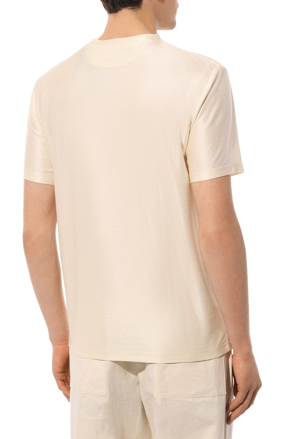 Шелковая футболка STEFANO RICCI, арт. MNH3102170/K0002N, фото 4