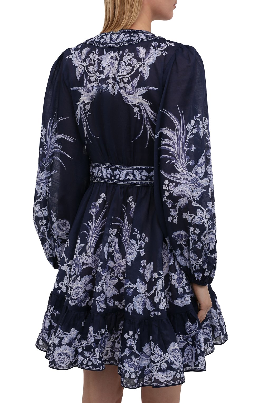 Хлопковое платье ZIMMERMANN, арт. 1469DALI, фото 4