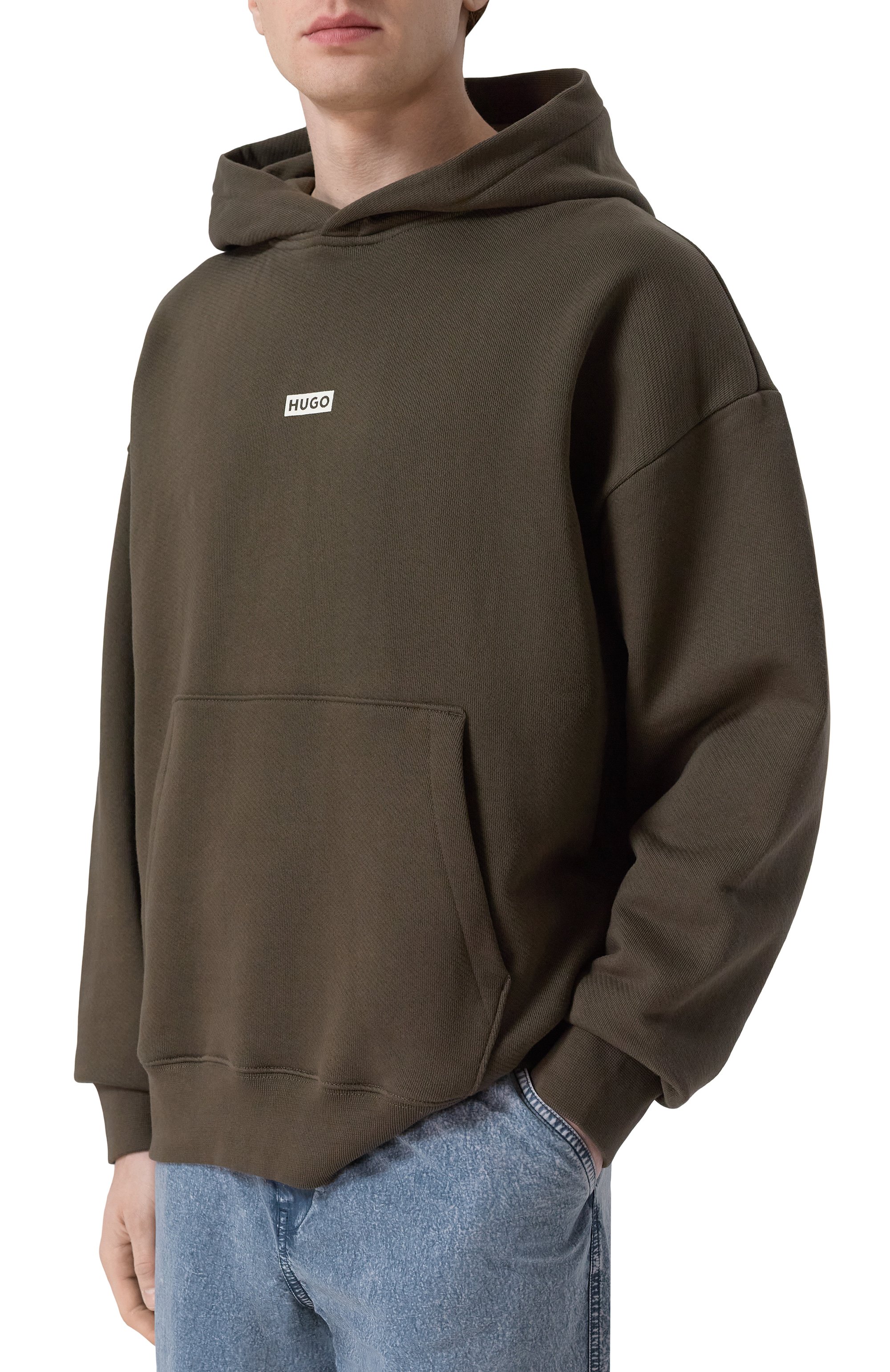 Хлопковое худи HUGO BLUE, арт. 50510724, фото 3