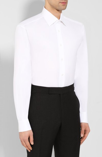 Хлопковая сорочка BRIONI, арт. RCL42V/PZ023, фото 3