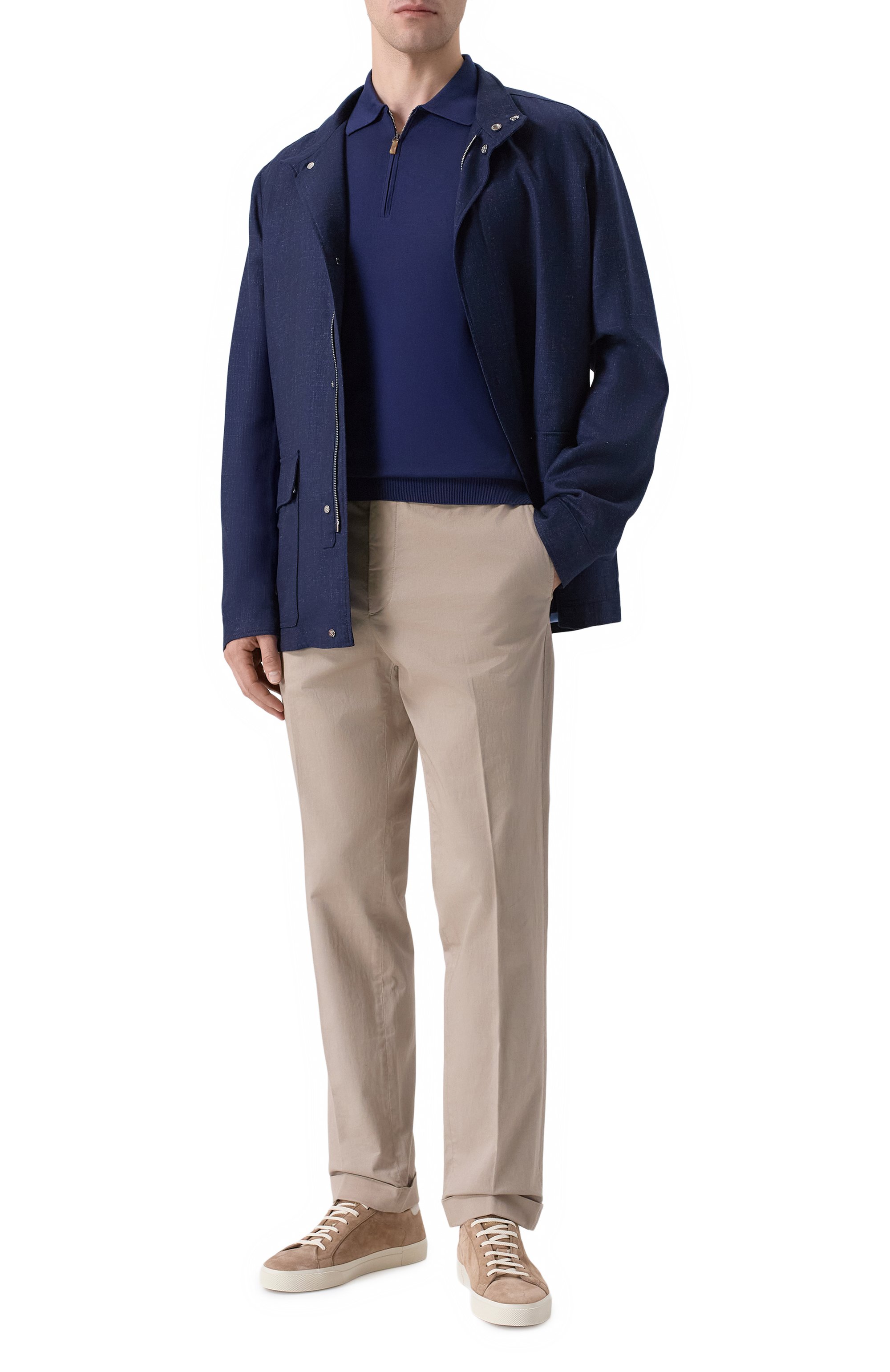 Шелковое поло COLOMBO, арт. MA04864/4-120AN, фото 2