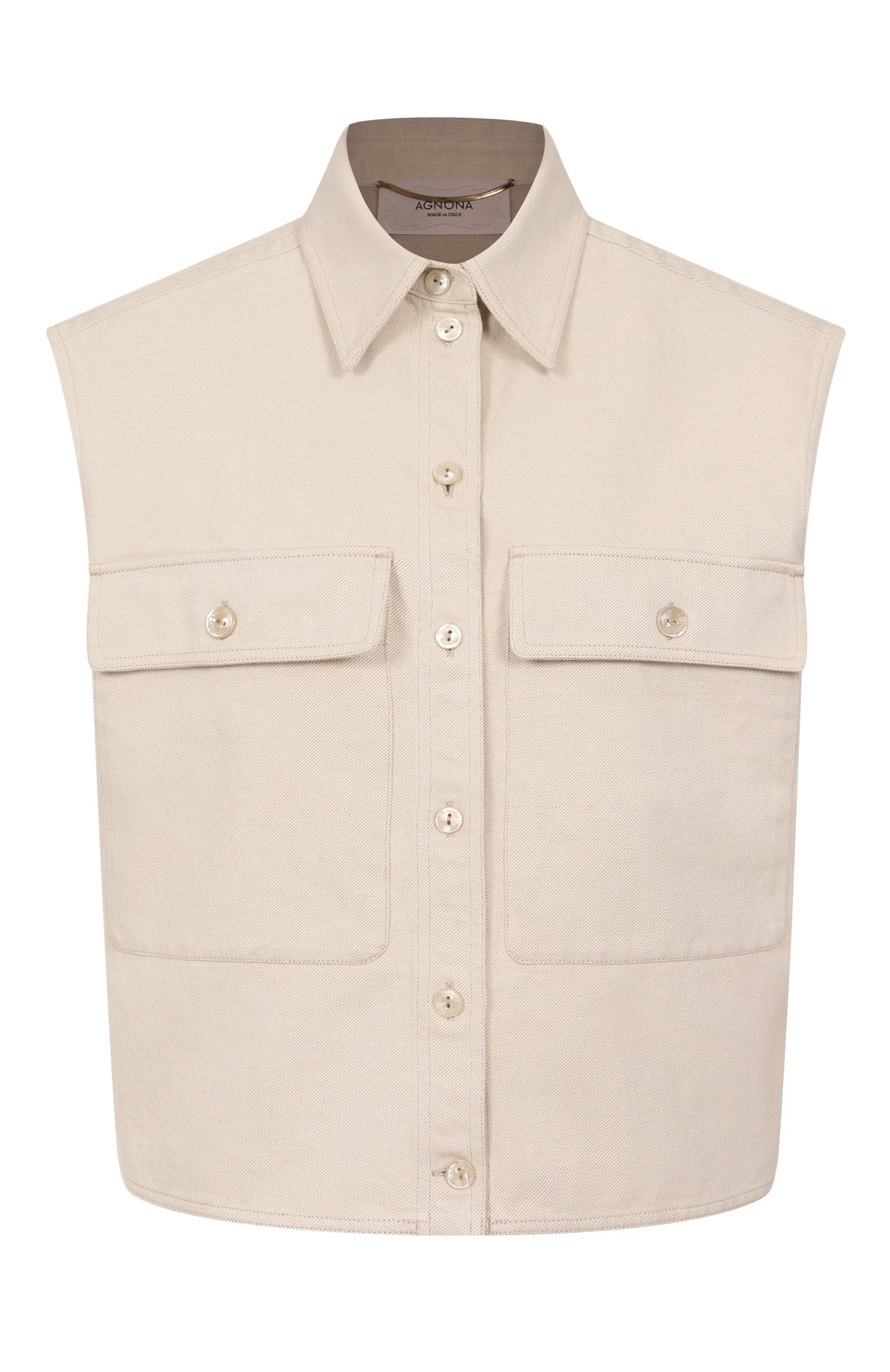 Джинсовый жилет AGNONA, арт. TF0907E/U2115, фото 1
