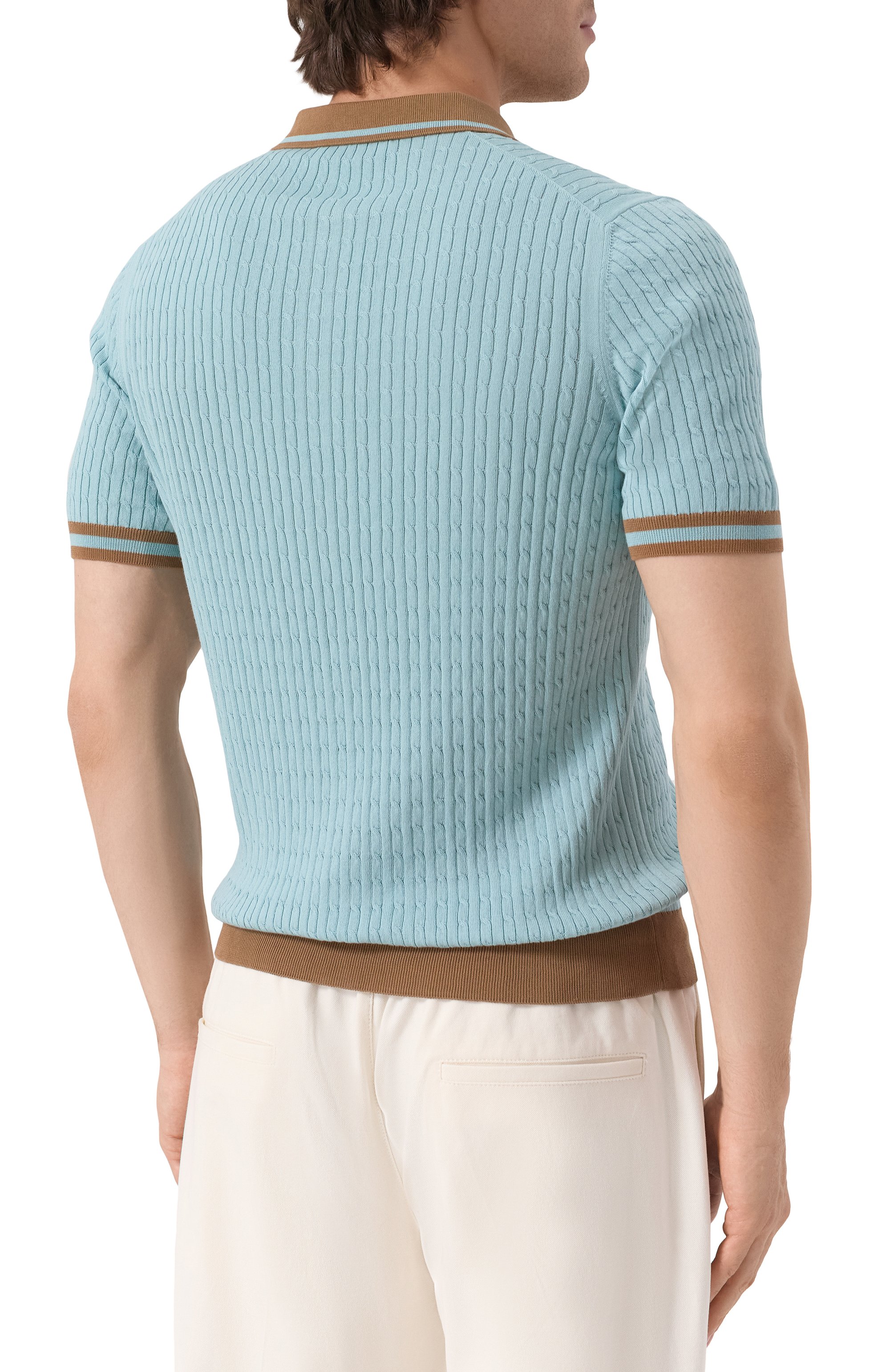 Хлопковое поло GRAN SASSO, арт. 57113/20625, фото 4