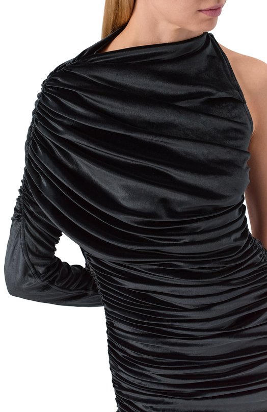 Бархатное платье Mugler 25F3R017866025 Чёрный  25F3R017866025 Фото 5