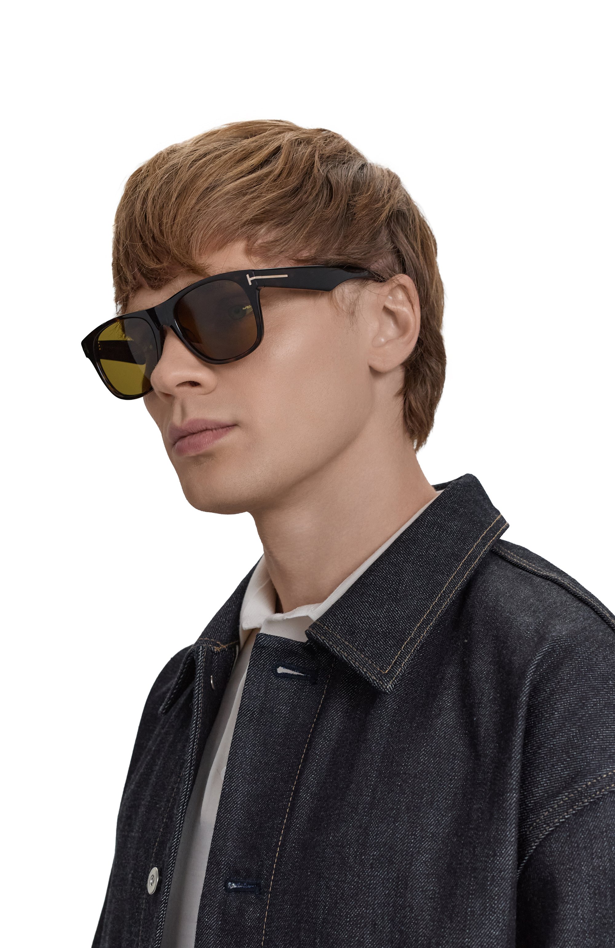 Солнцезащитные очки TOM FORD коричневого цвета по цене 59950 руб., арт. TF1284 52R, фото 2 Солнцезащитные очки TOM FORD, арт. TF1284 52R, фото 2