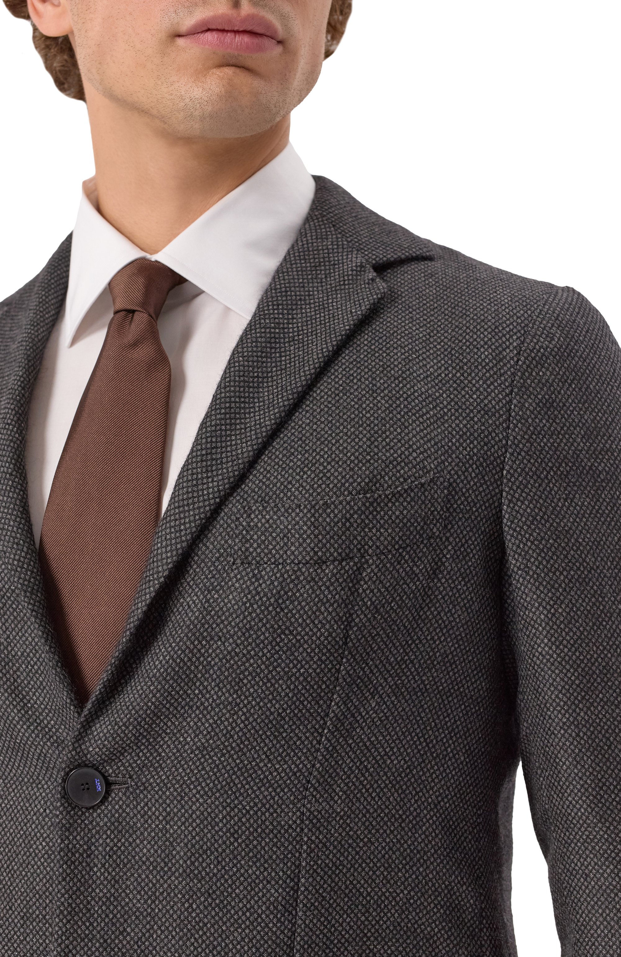 Костюм из кашемира и шелка KITON, арт. UAS0101K01S83, фото 7