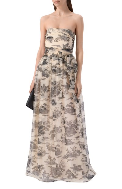 Шелковое платье MAX MARA STUDIO, арт. MSED0MINI0, фото 2