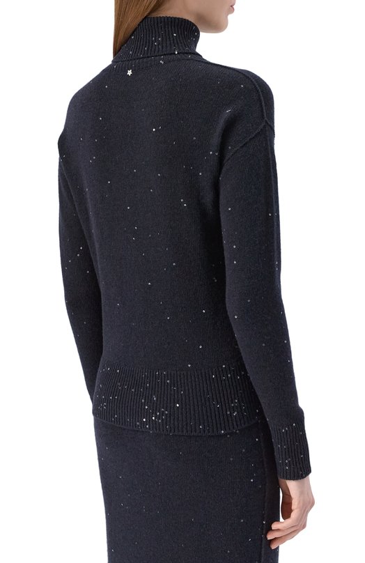 Водолазка из шерсти и кашемира Lorena Antoniazzi DM17A/2989 Синий  DM17A/2989 Фото 4