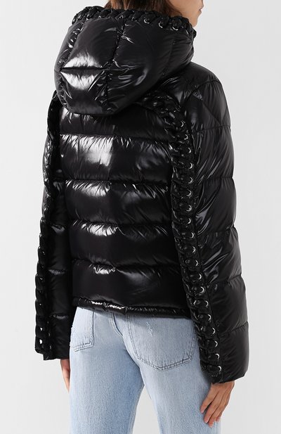Стеганая куртка с капюшоном и воротником-стойкой MONCLER, арт. D2-09F-46301-00-68950, фото 4