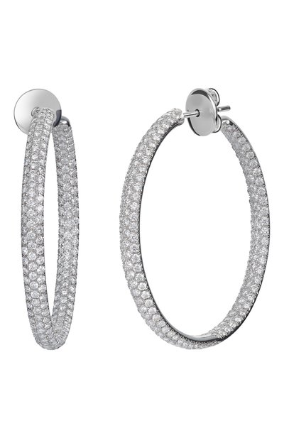 Женские серьги-кольца MERCURY, арт. ME22826/WG/HP2.00