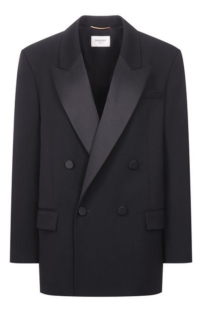 Женский шерстяной жакет SAINT LAURENT, арт. 860569/Y7E63