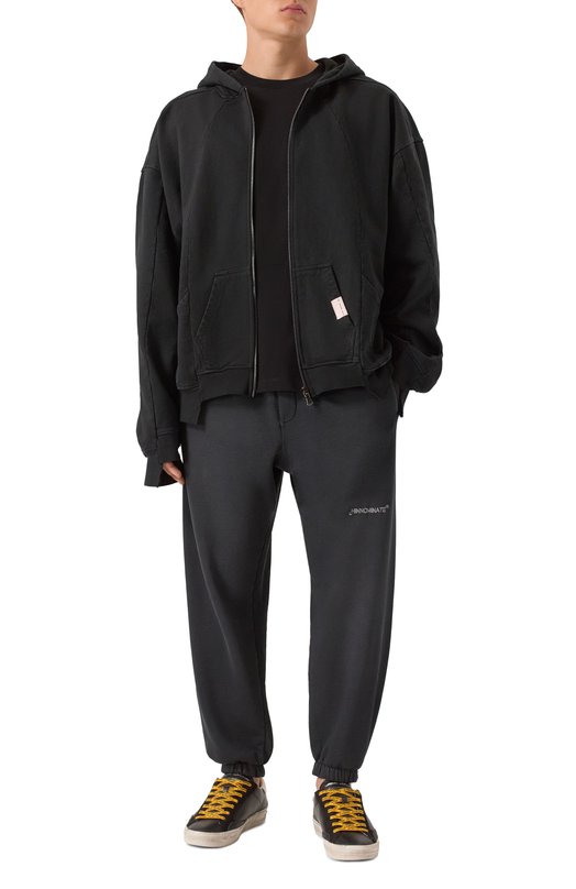 Хлопковая футболка HINNOMINATE HMABM01373 Чёрный  HMABM01373 Фото 2