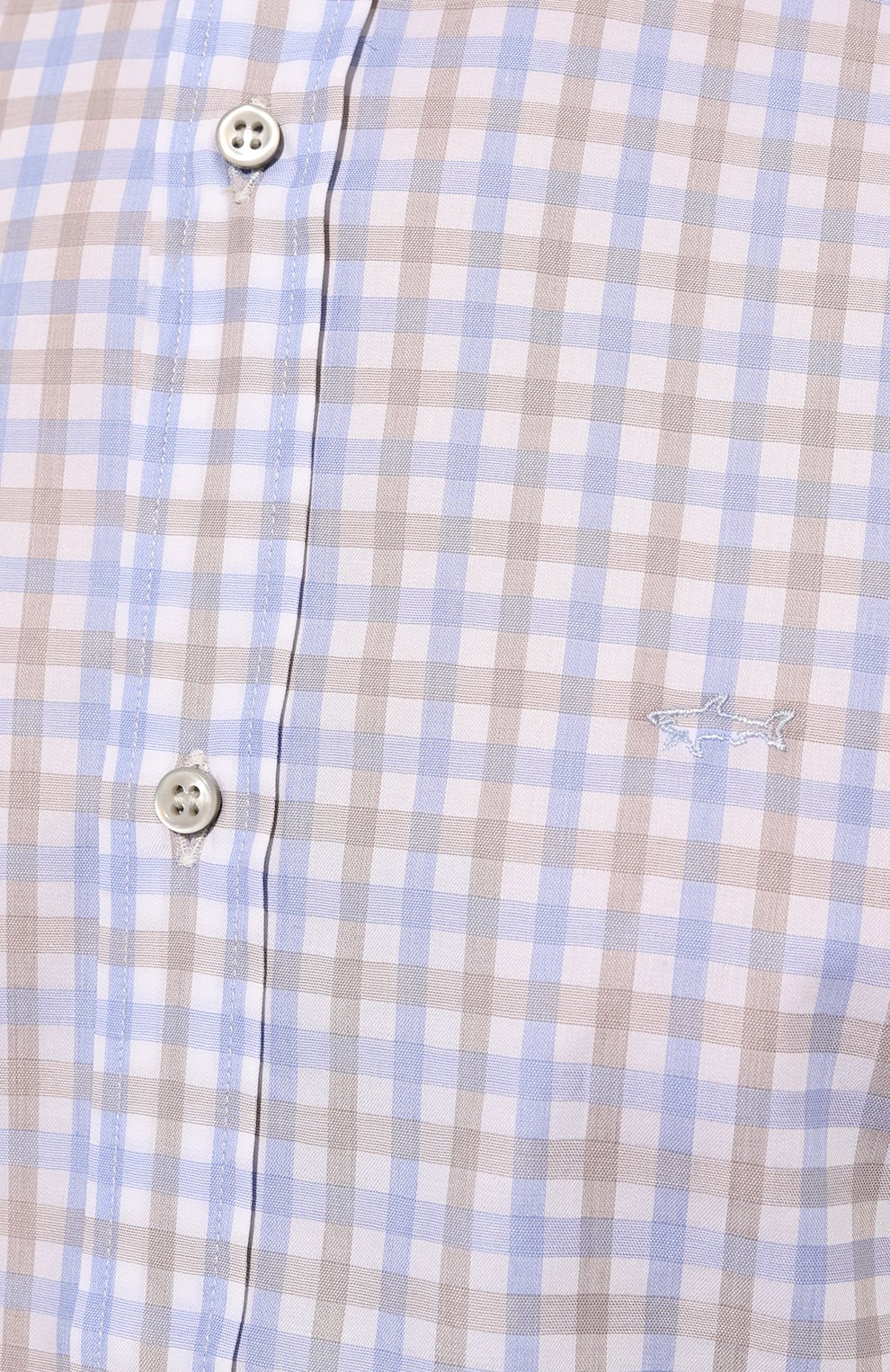 Хлопковая рубашка PAUL&SHARK разноцветного цвета по цене 29950 руб., арт. 23413074J, фото 5 Хлопковая рубашка PAUL&SHARK, арт. 23413074J, фото 5