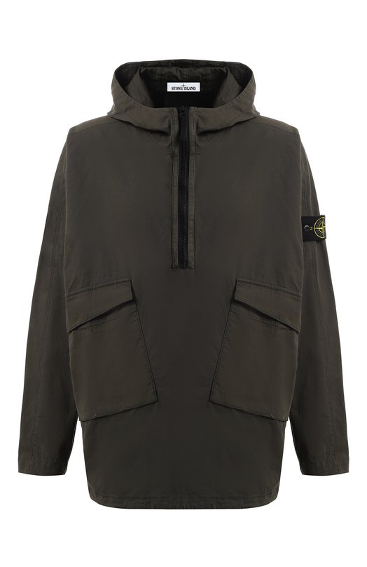 фото Хлопковый анорак stone island