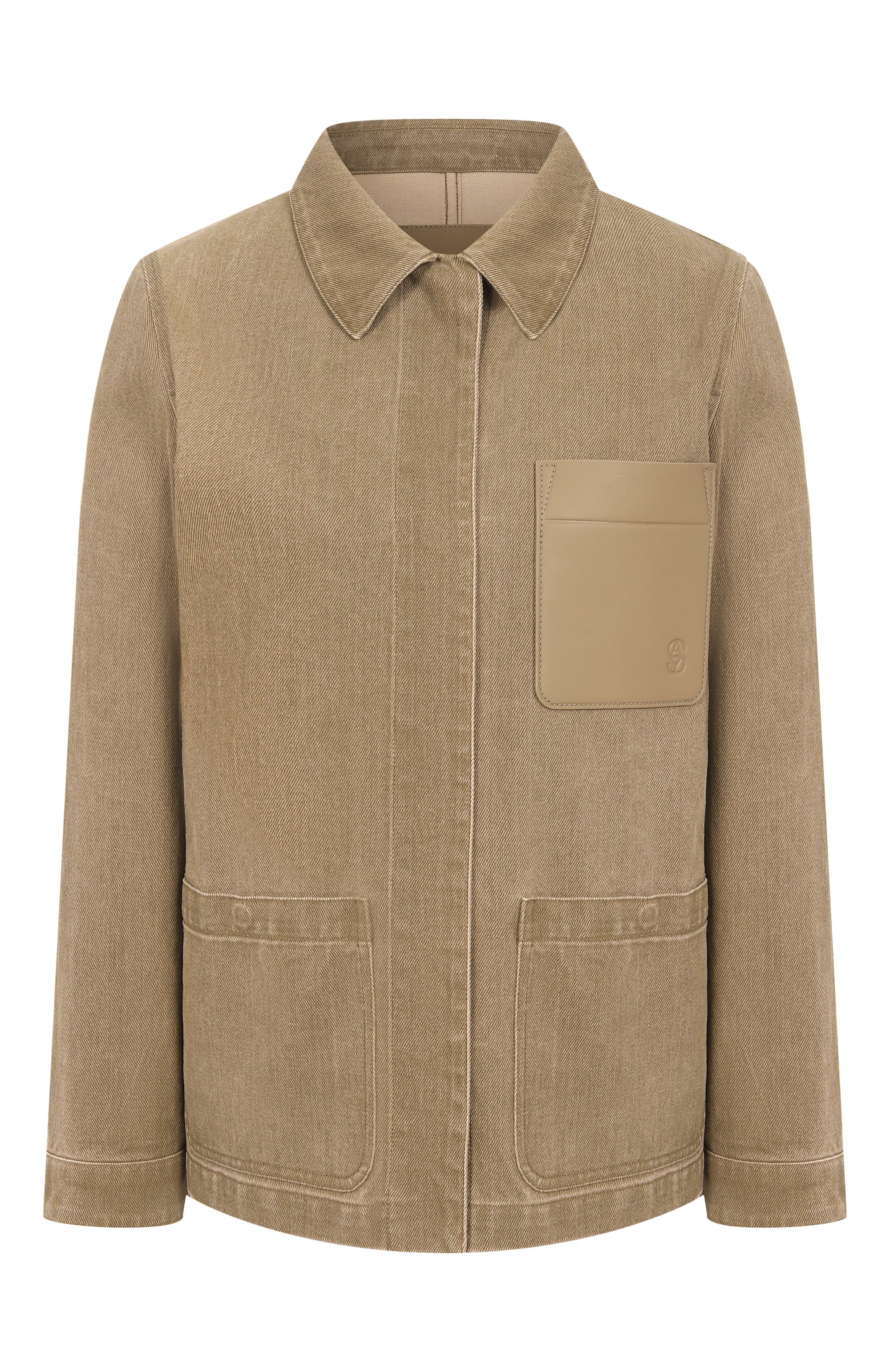 Джинсовая куртка YVES SALOMON, арт. 24EFV02369B06W/A8166, фото 1