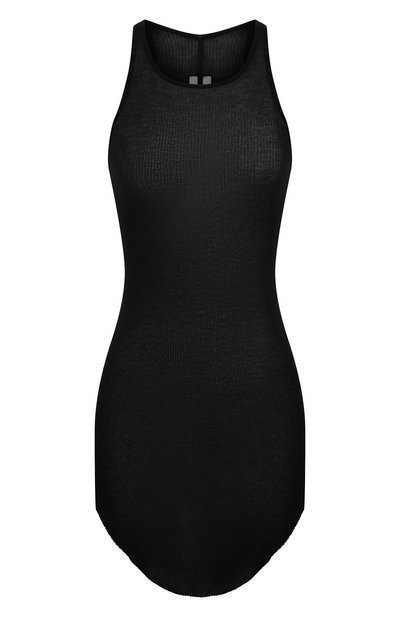 Женская майка из вискозы и шелка RICK OWENS, арт. RP01B4101/RC