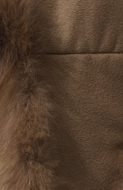 Шап ка-ушанка майкл из кашемира и меха соболя FURLAND, арт. 0201414210029100016, фото 3