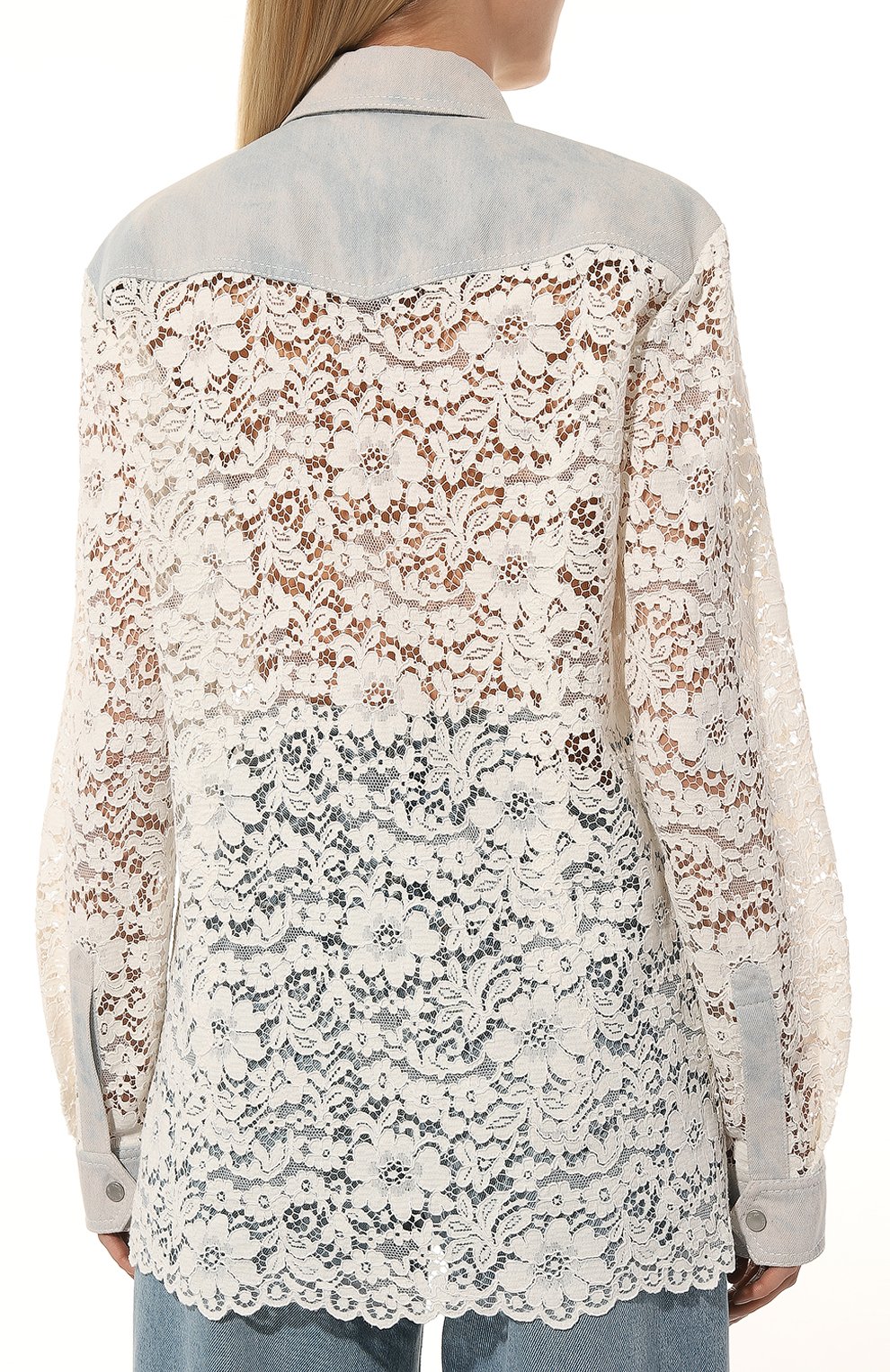 Кружевная рубашка YANA DRESS, арт. 1-30-060-КП182, фото 4