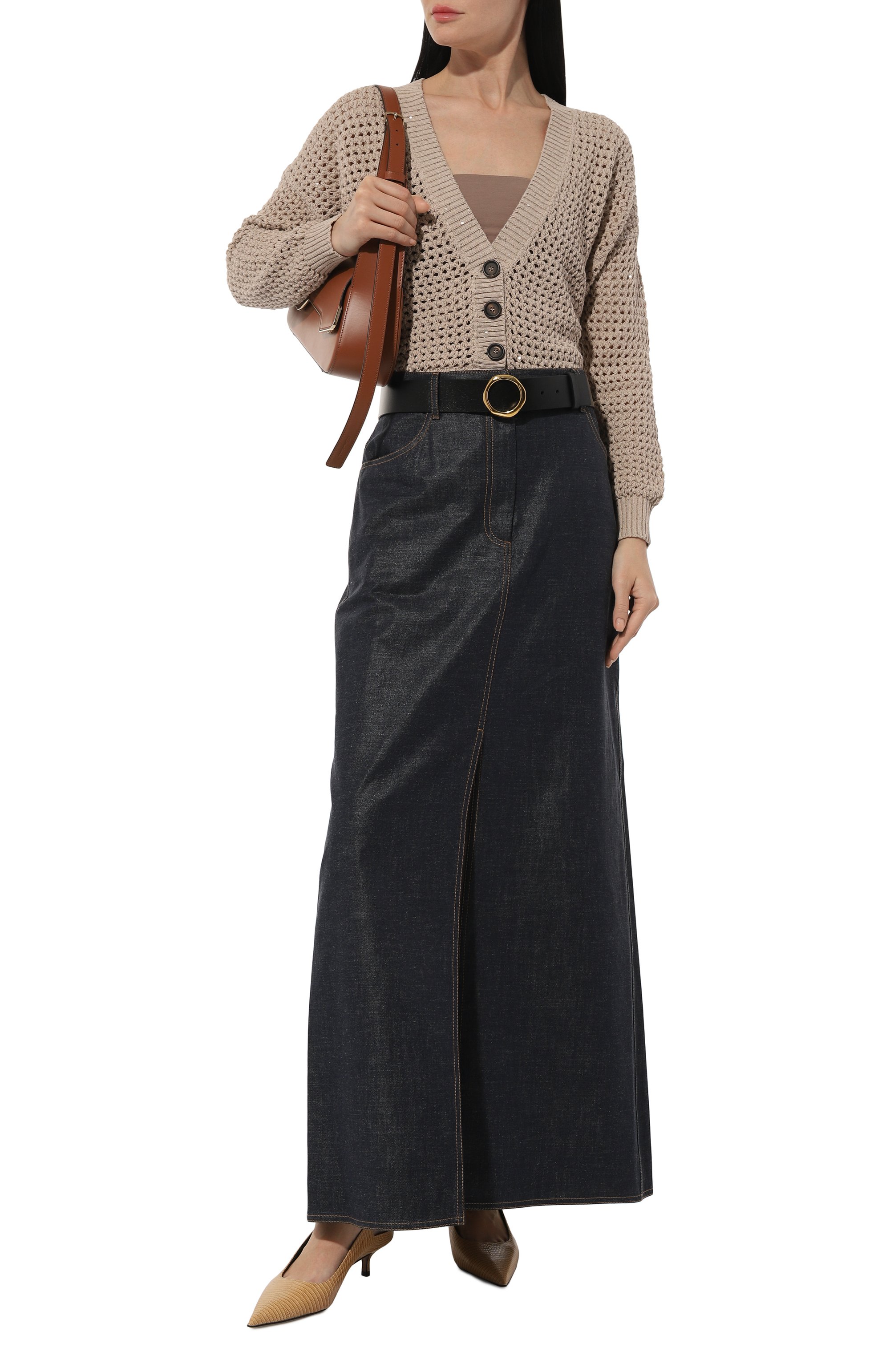 Хлопковый кардиган BRUNELLO CUCINELLI, арт. MDV796806, фото 2