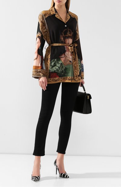 Шелковая рубашка DOLCE & GABBANA, арт. F5I89T/GD025, фото 2