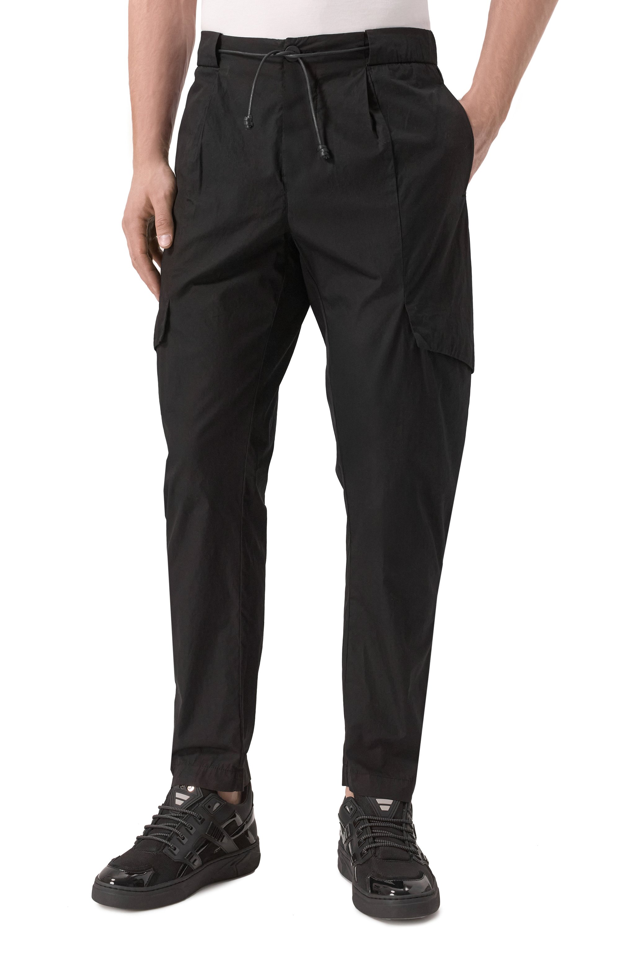 Хлопковые брюки-карго TRANSIT, арт. CFUTRZB115, фото 3