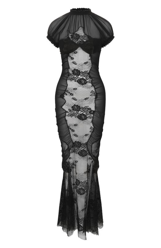 Платье The Attico 260WCW00286/MIX088AA Чёрный 260WCW00286/MIX088AA