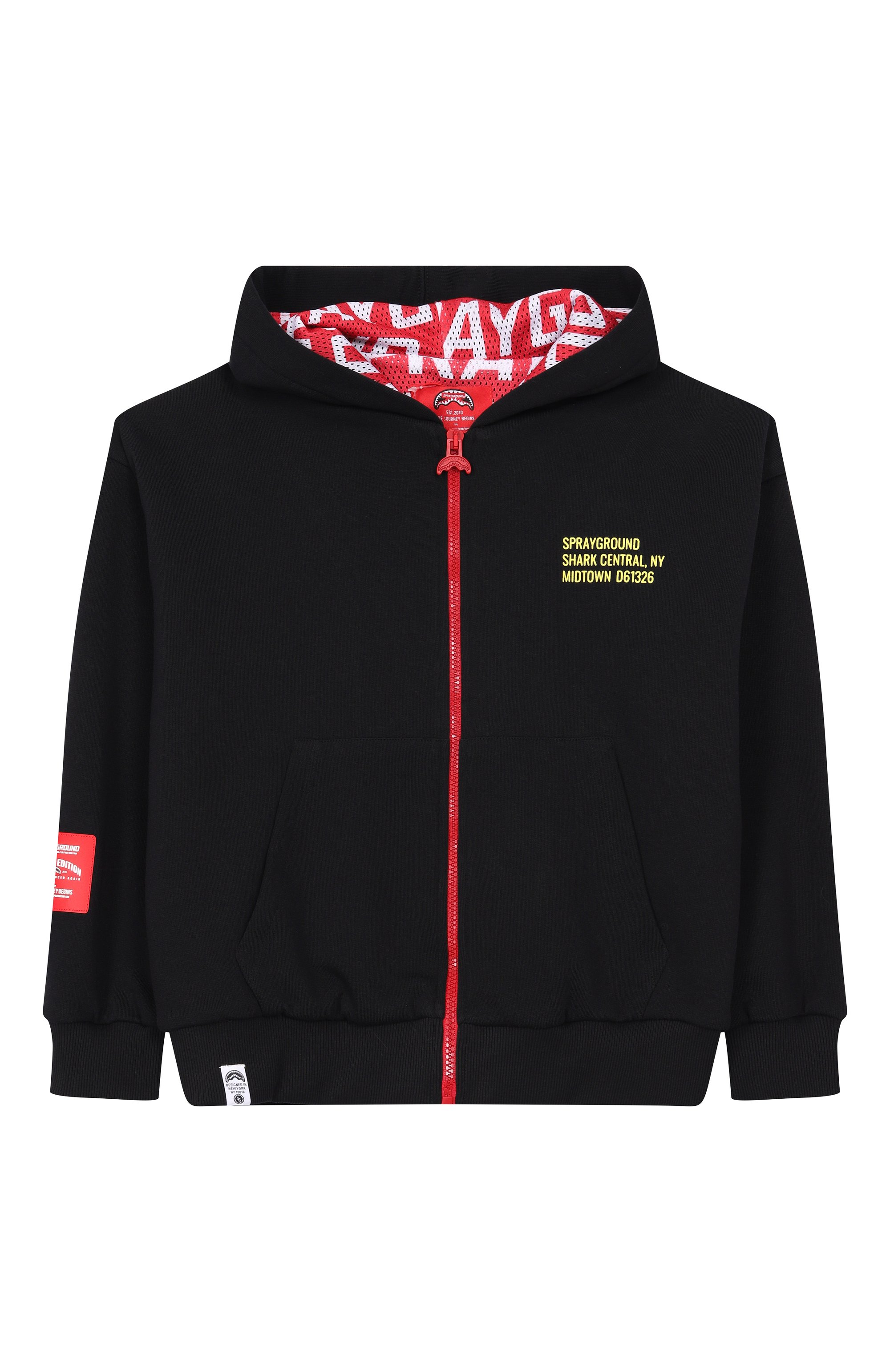 Хлопковая толстовка SPRAYGROUND, арт. SPY1385EBLK, фото 1