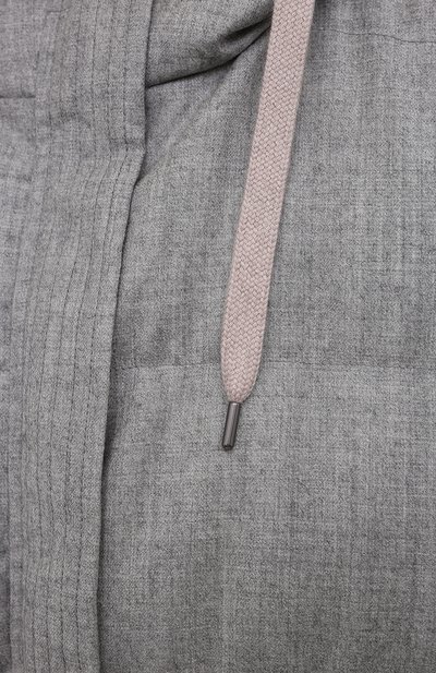 Шерстяной пуховик BRUNELLO CUCINELLI, арт. MT5972770, фото 5