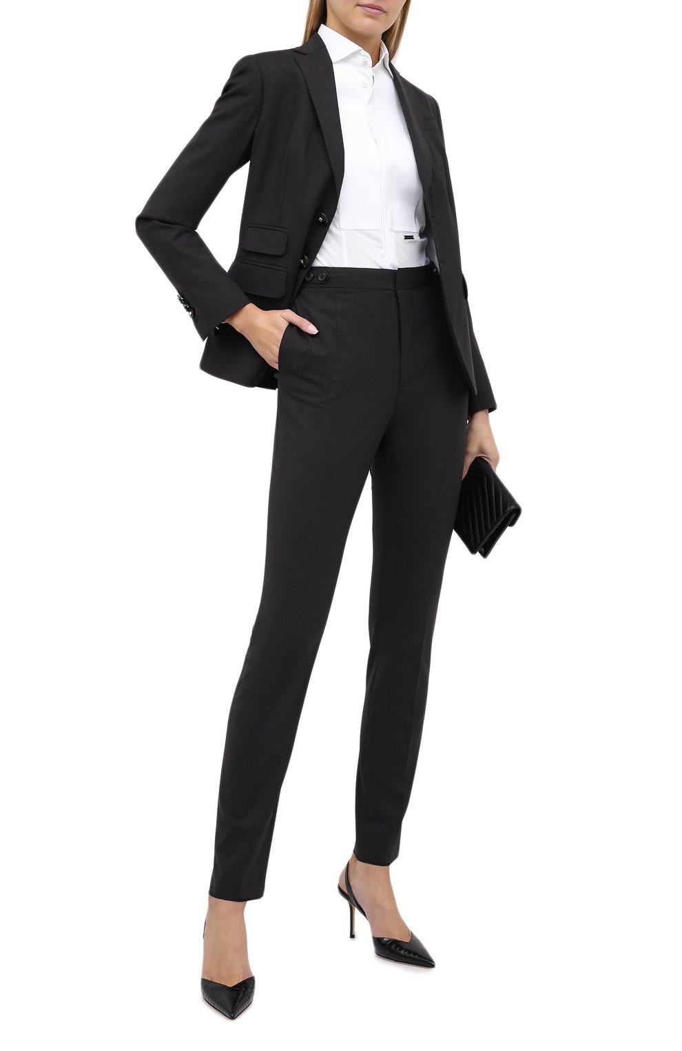 Хлопковая рубашка DSQUARED2, арт. S75DL0725/S42381, фото 2